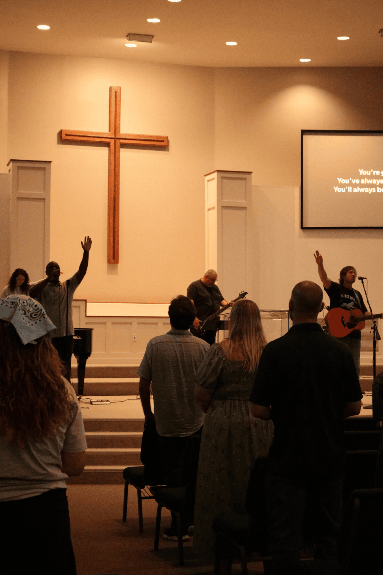 Worship Hand lifted in worship